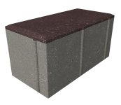 Кирпичик 200x100x100 (коричневый)