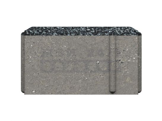 Кирпичик 200x100x60 (черный гранит)_X