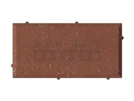 Кирпичик 200x100x80 (красный)_Z